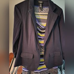 Womens size medium 2 piece jacket and shirt